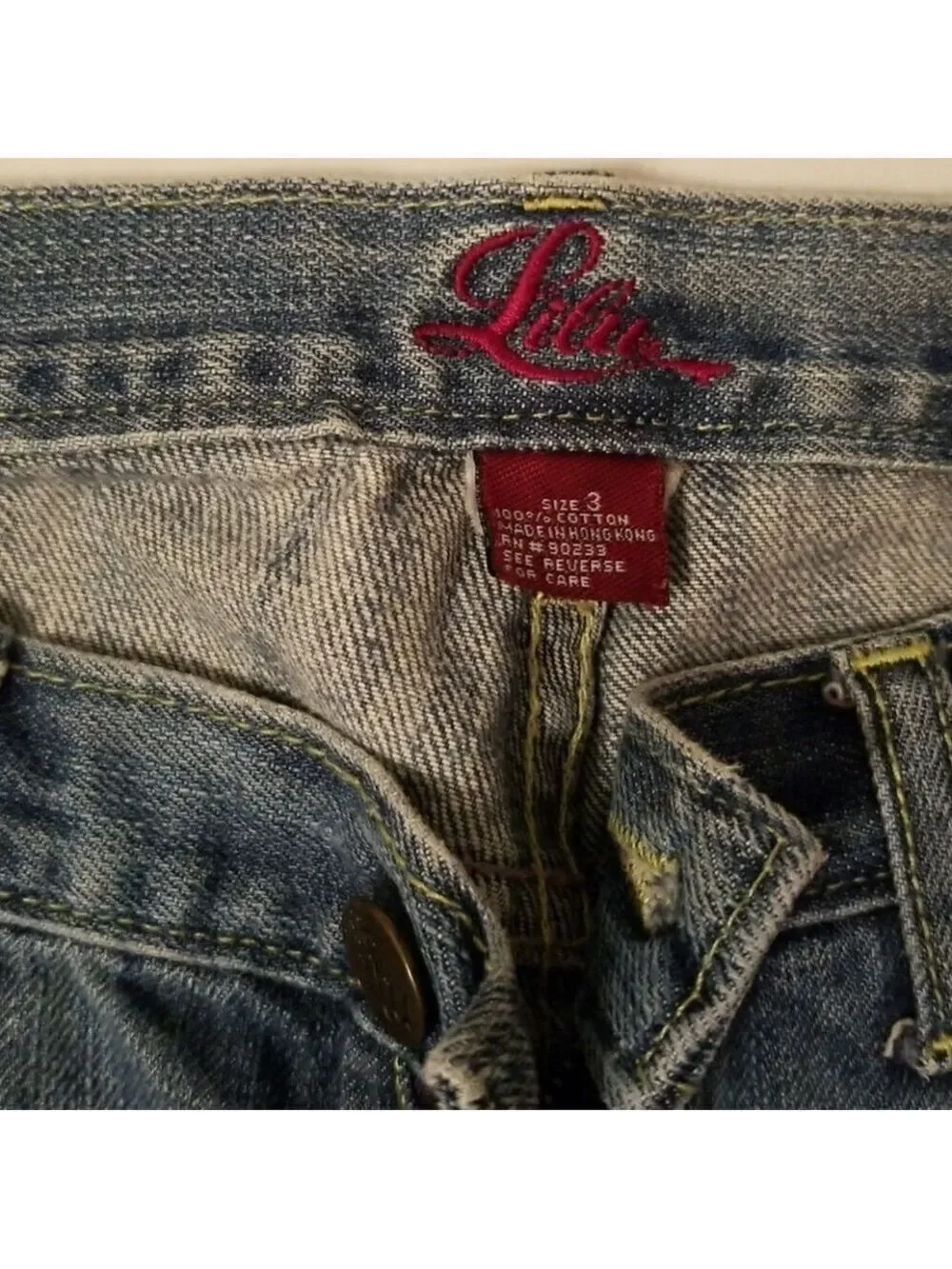 Lilu Floral Jeans Distressed
